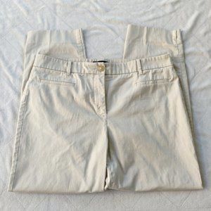 Ann Taylor Pants Size 10 Straight Crop Khaki